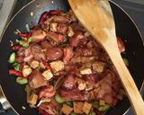 Foto langkah ke 3 dari resep Ayam Pete Pedas bumbu Sezhuan.