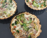 Foto del paso 5 de la receta: Quiches individuales de brócoli y champiñones