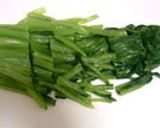 A picture of step 1 of Simple Namul with Plenty of Komatsuna!.