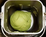 A picture of step 1 of Green Tea Milk Hearth Bread.