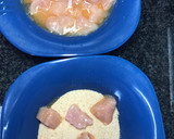 Foto del paso 1 de la receta: Bocaditos de pollo al horno con salsa de ajo y miel. Picoteo bajo en calorías