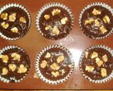 A picture of step 6 of Delicious Okara Muffins with White Chocolate.