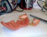 A picture of step 4 of cowboy pizza.