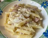 Foto del passaggio 2 della ricetta Pennette con Philadelphia e prosciutto cotto🍝