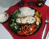 A picture of step 3 of Beef steak with creamy sauce.