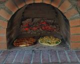 A picture of step 4 of Wood fired Mac n Cheese pizza.