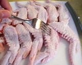 A picture of step 5 of Korean Style Spicy Oven Baked Chicken Wings.