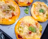 A picture of step 26 of Chicken bbq pizza muffins/pizza cups And bbq pizza.