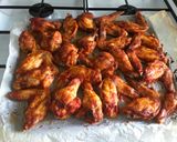 BBQ Csirkeszárnyak kéksajt szósszal (ketogén) recept fázis 4 fotója