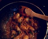 A picture of step 4 of Cajun hotpot.