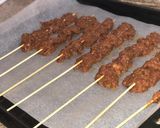 A picture of step 4 of Nigerian Suya.