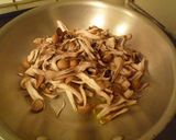 A picture of step 3 of Steamed Mushrooms and Chicken Tenderloins with Cheese.