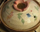 A picture of step 8 of Oyster Rice in a Clay Pot.