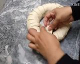 A picture of step 4 of Chicken bread.