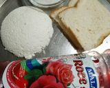 A picture of step 2 of Rose Chena Sandesh.