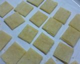 A picture of step 4 of Cheese-Flavored Okara Crackers in the Microwave.