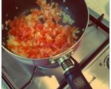 A picture of step 8 of Cod Meunière in Tomato-Onion Sauce.