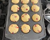 A picture of step 4 of Cranberry Orange Muffins.