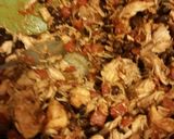 A picture of step 1 of Chicken quesdilla.