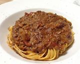 A picture of step 10 of Tomato Curry Style Bolognese Sauce.