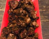 A picture of step 3 of Bbq Seekh boti.