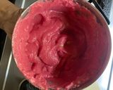A picture of step 1 of Beetroot Spinach Roulade/ Pink & Green Roulade.