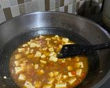 Foto langkah ke 5 dari resep Mapo tahu.