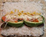A picture of step 4 of Lucky Ehoumaki Sushi Rolls.