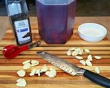 A picture of step 4 of Mike's Garlic Peppercorn Pickled Eggs.
