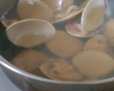 A picture of step 5 of For Doll Festival: Clam Clear Broth Soup.