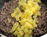 A picture of step 3 of Steak with Potatoes (Perfect for Tacos).