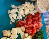 A picture of step 1 of Three spice Potato rice.