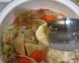 Foto langkah ke 3 dari resep Sop Sayur Bumbu Pala.