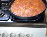 A picture of step 3 of White yam and tomatoes stew.