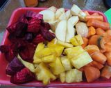 Foto langkah ke 1 dari resep Jus ABC + PO (Apple, Beetrot, Carrot+ penaple, orange).