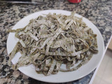 Pasta integral de espinacas al huevo