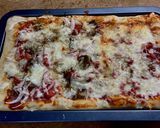 Foto del paso 5 de la receta: Masa casera para pizza sin levadura