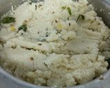 A picture of step 8 of Varai Upma.