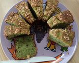 Foto langkah ke 4 dari resep Brudel Pisang Pandan.