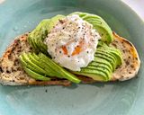 รูปขั้นตอนการทำที่ 2 ของ Avocado Sourdough กับ Poached Egg🍞🥑🥚
