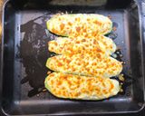Foto del paso 6 de la receta: Calabacines rellenos de Jamón y queso azul