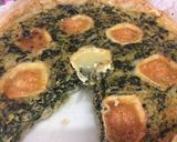 Foto del paso 5 de la receta Quiche de espinacas, calabacín y queso de cabra 🍃🧀