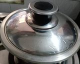 A picture of step 3 of Vaal ni daal / Bitter field beans.
