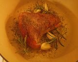Une image de l'étape 2 de Souris d'Agneau confite au Miel et Thym.