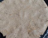 A picture of step 2 of Ragi jowar roti.