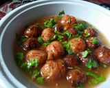 A picture of step 8 of Vegetables manchurian.