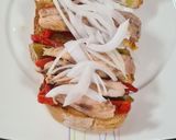 Foto del paso 8 de la receta: 186. Tostada de Melva con Pimientos Asados