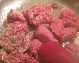 A picture of step 2 of Sloppy Hoe's.