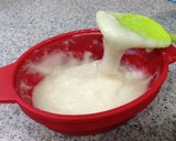 A picture of step 1 of Easy with Rice Cakes Pao De Queijo.
