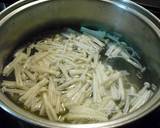 My Family's Staple Dish Enoki Mushroom Miso Soup recipe step 2 photo